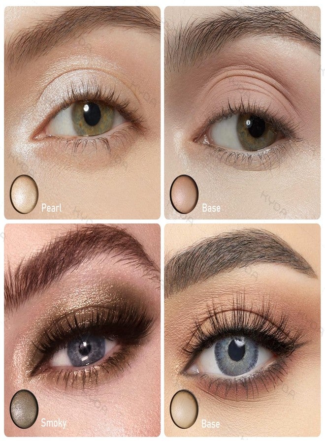 كيدا باليت مكياج KYDA Best Of The Baked، باليت كاملة الحجم تحتوي على 10 ألوان، تتضمن 2 برونزر، 2 أحمر خدود، 2 هايلايتر، و4 ظلال عيون، مكياج سهل الحمل، غني بالأصباغ، يدوم طويلاً. - Image 3